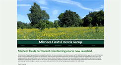 Desktop Screenshot of mirrleesfields.org.uk